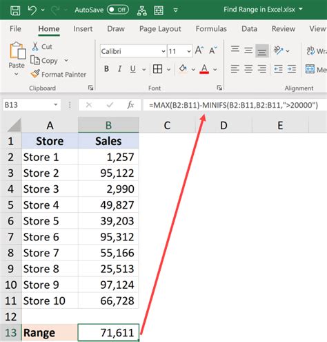 Excel formulas help you identify relationships between values in the cells of your spreadsheet, perform mathematical calculations using those values, and return the resulting value in now, let's do a deeper dive into some of the most crucial excel formulas and how to perform each one in typical situations. How to Find Range in Excel (Easy Formulas) - Trump Excel