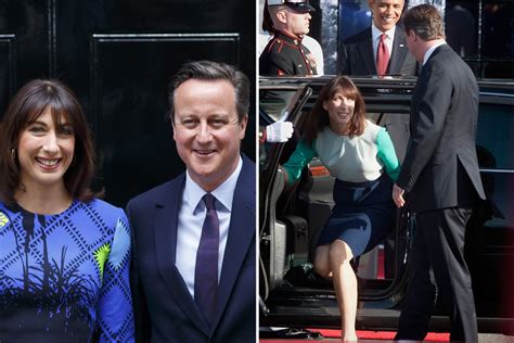 david cameron s wife samantha reveals she was terrified of flashing her pants when he was pm