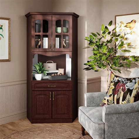 Corner Hutch Dining Room
