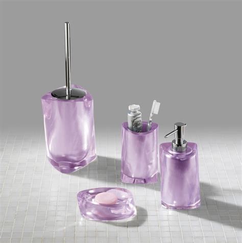 Get bathroom accessories from target to save money and time. Twist Lilac Bathroom Accessories - Contemporary - Bathroom ...