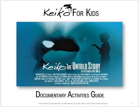 Documentary Activities Guide Single License Please Fill In All