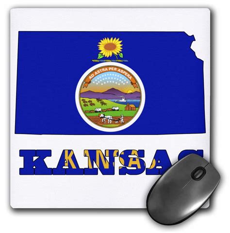 Download kansas outline stock vectors. 3dRose Kansas state flag in the outline map and letters ...