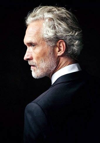 Thank you for sharing it with us!! Cool guys | Grey hair men, Older mens hairstyles, Men with ...
