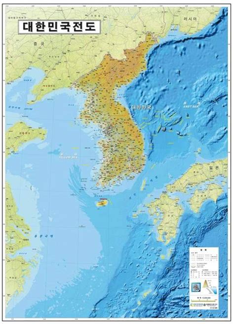국토종주 자전거길, 동해안 자전거길 지도 및 코스 (1단계 개통 구간) 햇볕이 조금 뜨겁긴 해도 해마다 이맘때쯤 되면 자전거 동호회. 해양영토 주권 표기한 대한민국 지도 나와 | Save Internet 뉴데일리
