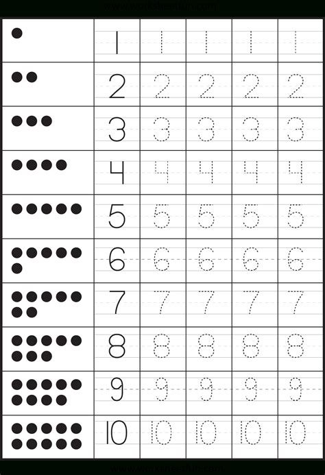 Traceable Letter And Numbers Worksheets