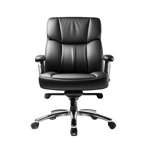 Office Chair Isolated On Transparent Background Boss Business Chair