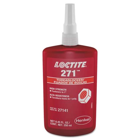 Loctite® 271® 250ml Threadlockers High Strengthred