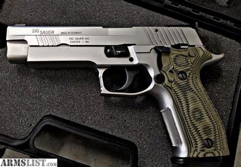Armslist For Sale Sig P226 X5 Stainless All Around Elite X 5 Hogue G10