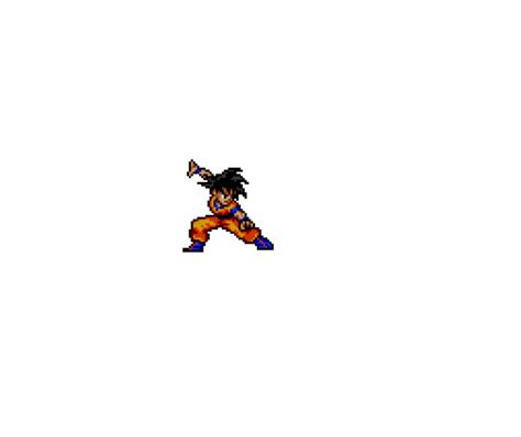Goku Sprite Animation Again Click To See By Thedbzfan33 On Deviantart