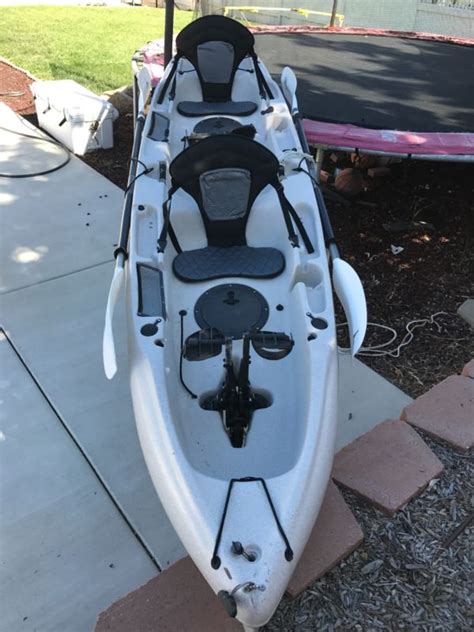 Hobie Mirage Outfitter Tandem Fishing Kayak With 2 Mirage Drives For