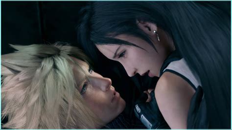 Final Fantasy Remake Tifa Asks Cloud Out Special Scene Youtube