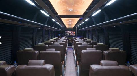 Denver Bus Charters Sunset Transportation 51 Pass Luxury Coach