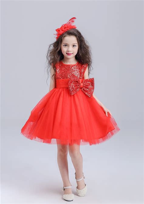 2016 New Sequin Lace Tulle Flower Girl Dress Little Princess Communion