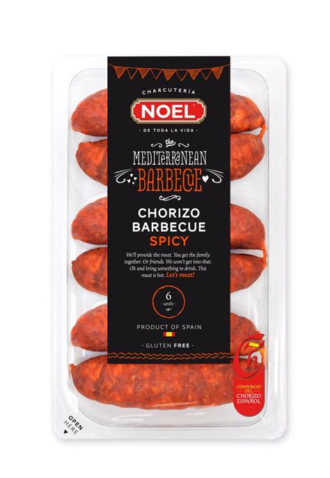 Spicy Barbecue Chorizo NOEL Alimentaria