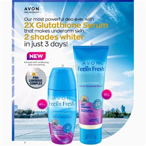 Avon Feelin Fresh Ultra Glutathione Buy 1 Get 1 For Free Shopee