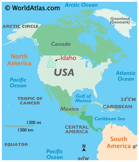Idaho Map Geography Of Idaho Map Of Idaho