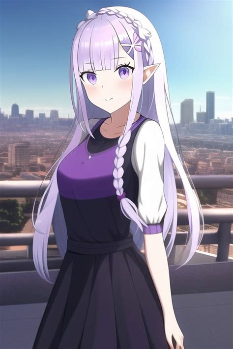 Akiyama On Twitter Casual Emilia 4 Rezero Emilia Casual エミリア Emt