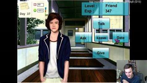 It is a very interactive game that very much makes you interact with the other. 1DREAMBOY: The One Direction Dating Sim (Part 2) - YouTube