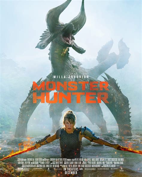 New Poster For Monster Hunter Starring Milla Jovovich R Movies