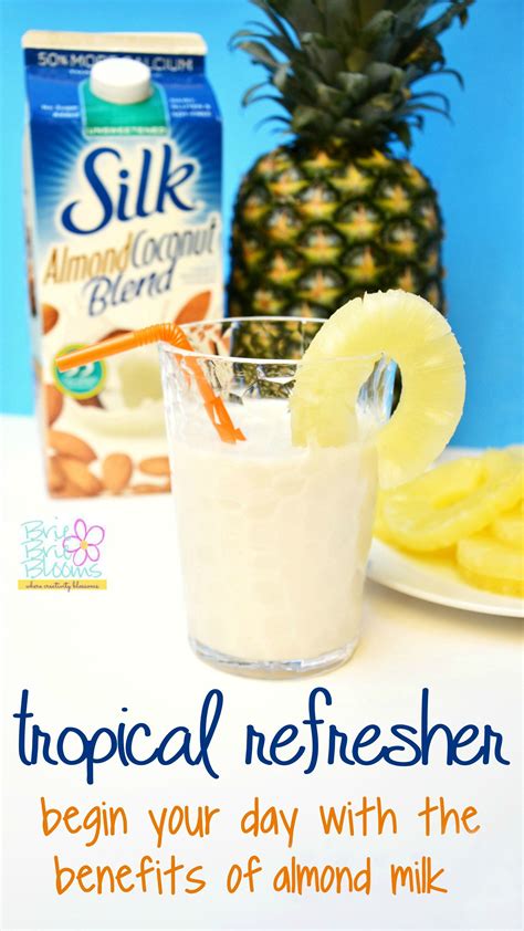 Just be aware that if you decide to use regular dairy milk, this will increase the carbs. Tropical Refresher, begin your day with the benefits of ...