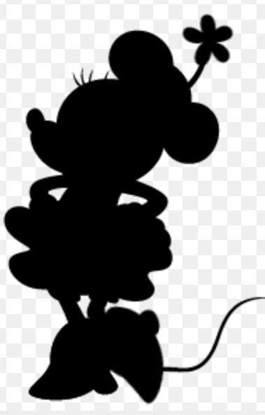 Minnie Disney Silhouettes Mickey Mouse Silhouette Minnie Mouse