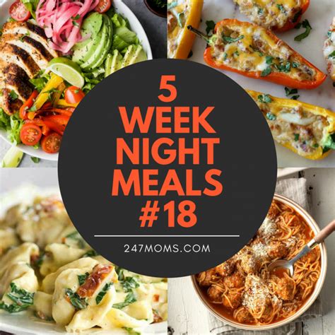5 Easy Weeknight Meals 18 247 Moms
