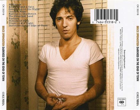 Bruce Springsteen Darkness On The Edge Of Town 1978 Bruce