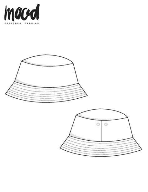 Printable Template Free Bucket Hat Pattern