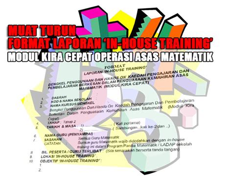 E operasi guru kpm login. Unit Pengurusan Akademik: Format Laporan In House Training ...