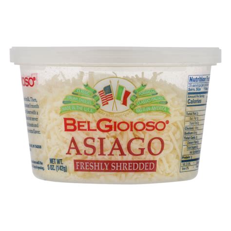 Save On Belgioioso Asiago Cheese Shredded Order Online Delivery Stop
