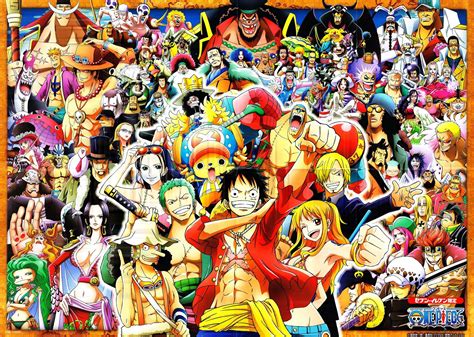 تقرير انمي ون بيس ون بيس الشخصيات الاساسية One Piece Anime