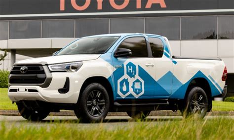 Toyota Hilux Hydrogen Fuel Cell Electric Vehicle Prototype Unveiled