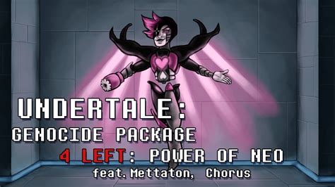Undertale Genocide Package Power Of Neo Youtube