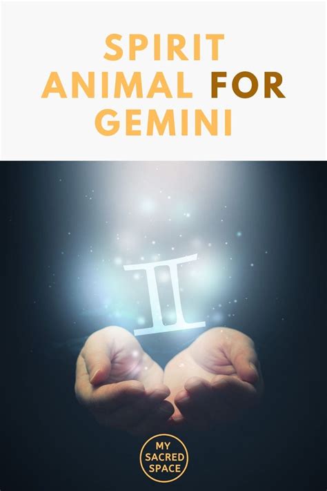 Spirit Animal For Gemini My Sacred Space Design