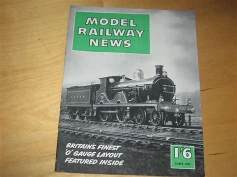 Model Railway News Magazine June 1957 Mint 148 Picclick