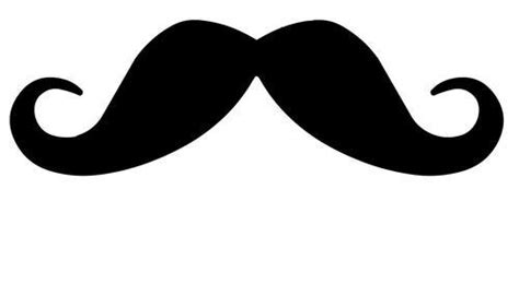 Large Mustache Template Clipart Best