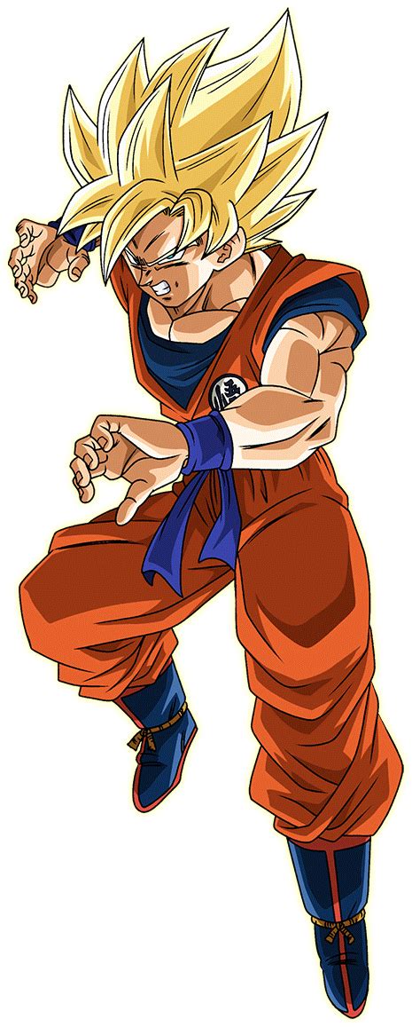 Goku Ssj Render 41 Db Xkeeperz By Maxiuchiha22 On Deviantart