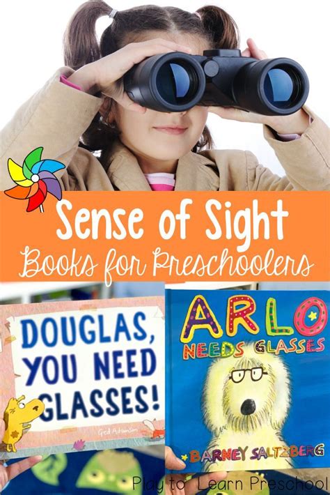 The Best "Sense of Sight" Books for Preschoolers | Preschool books
