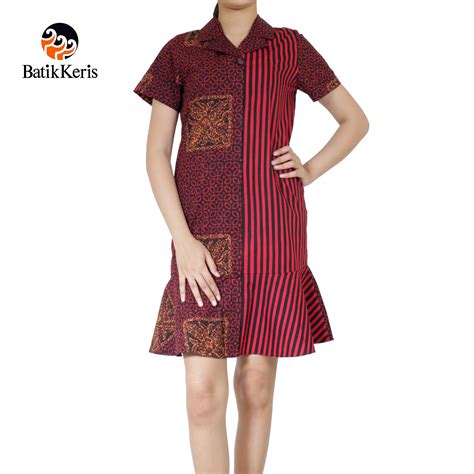 Model Dress Batik Keris