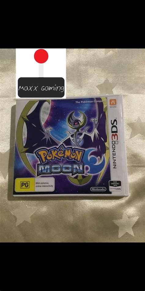 Pokemon Moon Nintendo 3ds Cib Retro Video Games Store Melbourne