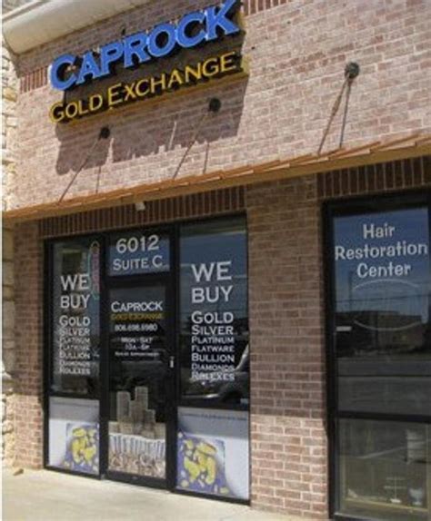 Caprock Gold Exchange Updated April 2024 6012 82nd St Lubbock
