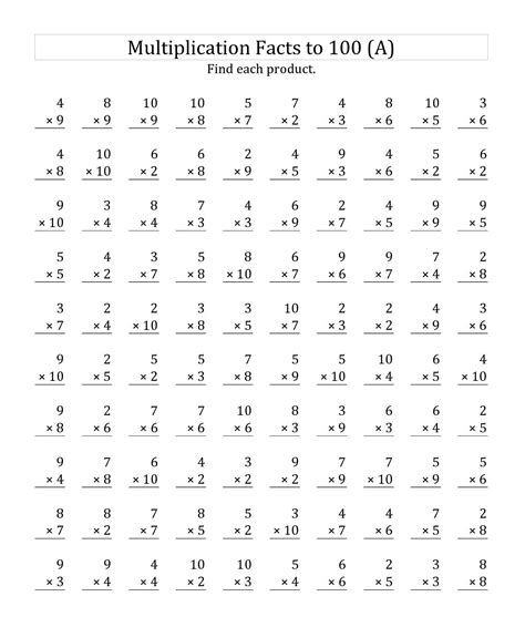 Math For Third Graders Worksheets