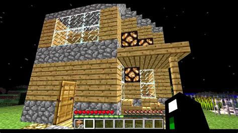 Minecraft How To Build An Epic House In 10 Seconds Youtube