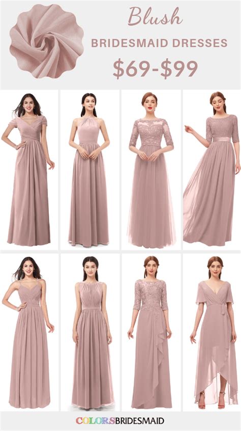 Blush Bridesmaid Dresses Blush Bridesmaid Dresses Simple Bridesmaid