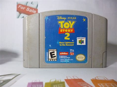 Toy Story 2 Buzz Lightyear To The Rescue Nintendo 64 1999 N64