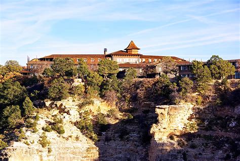 El Tovar Hotel From Rim Grand Canyon South Rim Flickr