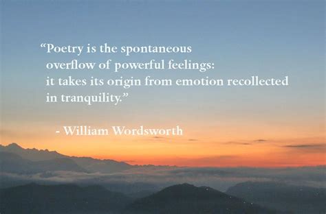 William Wordsworth Poems Nature