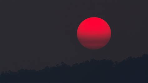 Red Full Moon Wallpapers On Wallpaperdog