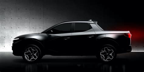2022 Hyundai Santa Cruz Pickup Teased Ahead Of Its Apr 15 Debut The