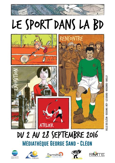 Exposition Le Sport Dans La Bd Ville De Cléonville De Cléon